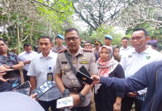 Kabid Humas Polda Jateng Kombes Pol Artanto usai menghadiri kegiatan ekshumasi di lokasi pada Senin (13/1/2025)