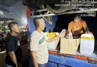 Sat Samapta Polresta Pati menggelar kegiatan rutin preemtif dan penegakan hukum (Gakkum) di wilayah Kabupaten Pati, Senin malam (11/8/2025)