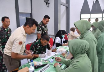 Kodim Ponorogo Adakan Bakti Kesehatan Pengobatan Umum