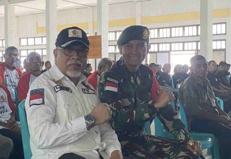 Dansatgas Pamtas RI-RDTL Sektor Barat Mayor Arh Endis Fahrul Rizal
