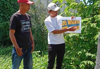 Permadi saat menyampaikan keterangan di lokasi, Sabtu (4/10)