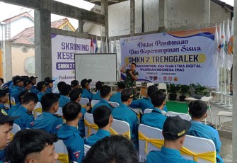 Pelatihan Kepemimpinan di SMKN 2 Trenggalek