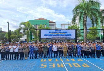 Apel Gelar Pasukan Operasi Zebra Semeru 2025