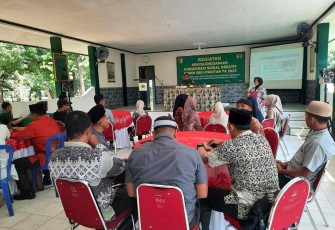 Komsos kreatif wawasan kebangsaan Kodim 0801/Pacitan 
