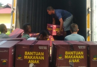 Paket bantuan tambahan Kemensos untuk Kabupaten Tapanuli Tengah 
