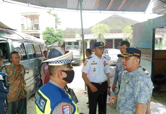Pengawasan Operasional Bus dan Pool di Jalan Jamin Ginting