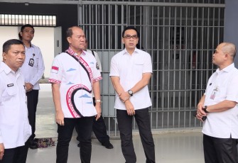 Kunjungan Kerja Sesditjenpas ke Lapas Kelas II A Lombok Barat.