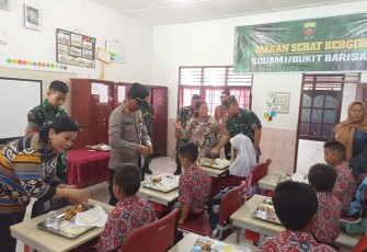 Kodam I BB Laksanakan Kegiatan Makan Sehat Bergizi.