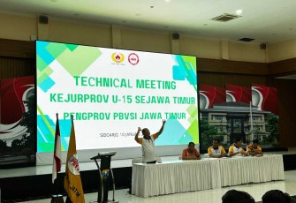 Technical meeting PBVSI Pengprov Jatim