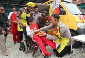 Pelajar SLB Riang Hati Tulungagung 