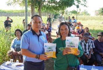 Lanud Soewondo Adakan Sosialisasi Terkait Ketahanan Pangan di Desa Ujung Labuhan Kec Namorambe.