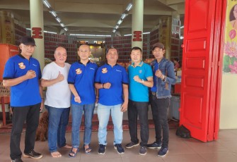 Ketua Pewarta Chairum Lubis Kunjungi Yayasan Sosial Marga Ong di Tanjung Morawa