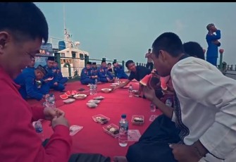 Buka puasa bersama Ditpolairud Polda Jatim 