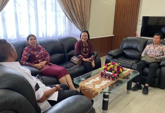 Kakanwil Kementerian HAM Sumut Flora Nainggolan Lakukan Kunjungan ke Ditjenpas Sumut