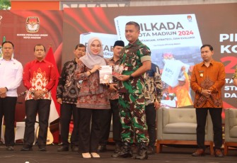 Dandim 0803/Madiun Letkol Kav Widhi Bayu Sudibyo 
