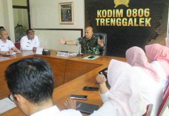 Dandim 0806/Trenggalek Letkol Czi Yudo Aji Susanto