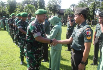 Prajurit Kodim 0806/Trenggalek Kembali Bertugas Usai Cuti Lebaran 
