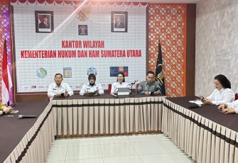 Kakanwil KemenHAM Sumut Beserta Jajaran Gelar Sinergitas Tanpa Batas.