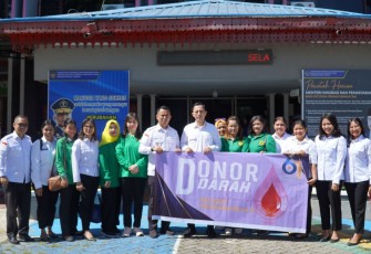 Rutan Kelas I Medan Turut Sera Dalam Kegiatan Donor Darah di Hari Bhakti Pemasyarakatan ke-61 