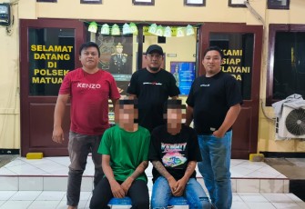 Tim Resmob Polsek Matuari Berhasil Mengungkap Dan Menangkap Pelaku Penganiayaan Dijalan Poros Girian