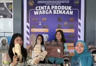 Rutan Kelas I Medan Gelar Kegiatan Cinta Produk WBP Dalam Rangka HBP ke-61