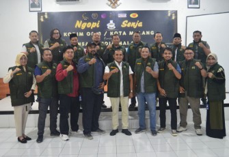 Ngopi Senja Kodim 0833 Kota Malang, Sabtu (26/4)