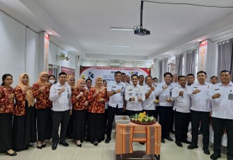 Hari Bakti Pemasyarakatan ke-61Rutan Labuhan Deli Gelar Syukuran.