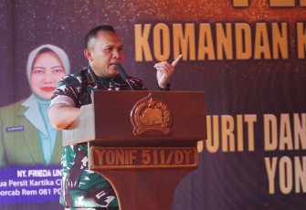 Danrem 081/DSJ Kolonel Arm Untoro Hariyanto 