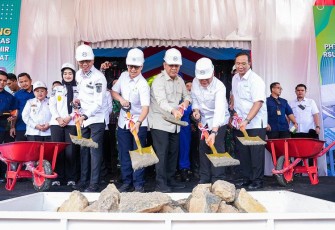 Menkes Budi Groundbreaking RSUD KH Muhammad Thohir