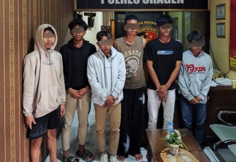 Empat Pemuda Kena Jaring Operasi Premanisme Polres Sragen