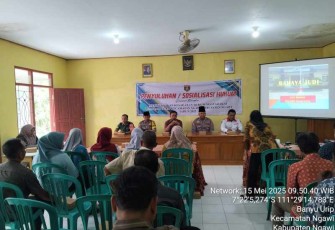 Penyuluhan hukum di wilayah desa binaan 