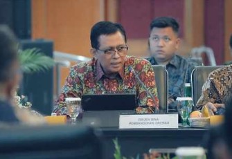Dirjen Bangda Kemendagri Restuardy Daud 