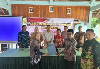 Musdesus pembentukan Kopdes Merah Putih di wilayah desa binaan 