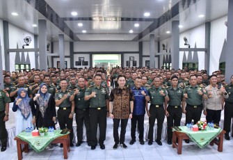 Dandim Ponorogo Sambut  Kedatangan Anggota DPR RI