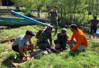 Latihan penanggulangan bencana