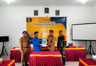 Babinsa Desa Kepel Hadiri Kegiatan Penetapan Perubahan APBDes Tahun 2025