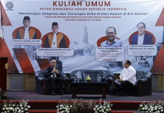 Ketua Mahkamah Agung Republik Indonesia, Prof. Dr. H. Sunarto, S.H., M.H., memberikan kuliah umum di Universitas Udayana pada Senin, 30 Juni 2025