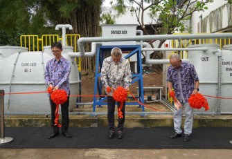 Peresmian pengelolaan limbah sistem Johkasou di Universitas Pertamina Jakarta 