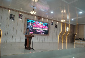 Kapolres Oku Timur AKBP Adik Listiyono.S,I.K,.M,H