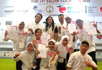Wakil Indonesia Raih 7 Perak di Ajang Tata Boga Internasional