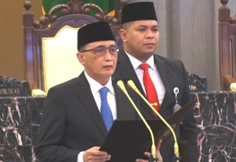 Ketua Mahkamah Agung RI, Prof. Dr. H. Sunarto, S.H.,M.H. melantik tiga pimpinan tinggi madya di lingkungan Mahkamah Agung (MA) pada Rabu (30/7)