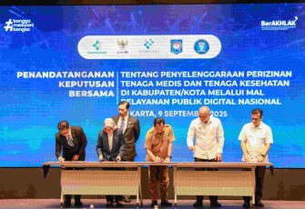 SKB Perizinan Tenaga Medis Tonggak Layanan Publik Digital Cepat, Aman dan Transparan
