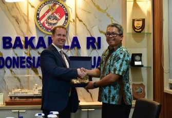 Bakamla RI - Inggris Perkuat Kerja Sama Strategis Bidang Keamanan Maritim
