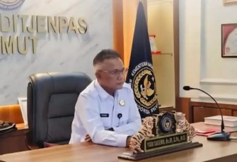 Kakanwil Ditjenpas Sumut Yudi Suseno 