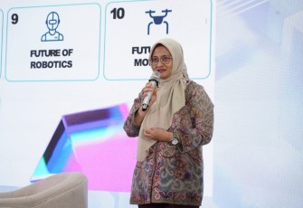 Dirut Telkom Dian Siswarini 