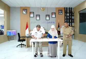 Pemkab Batu Bara dan BPS Teken MoU Perkuat Sinergi Data Statistik Daerah