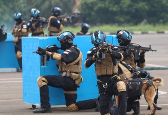 Pasukan Brimob 