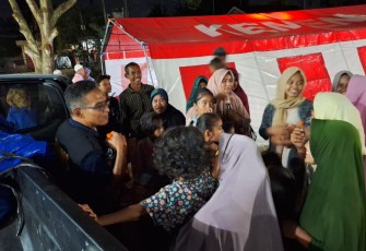 Relawan Bea Cukai Antar Bantuan ke Pantee Lhong dan Blang Panjoe