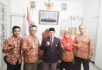 Jajaran pengurus pusat PPNI di Jakarta 
