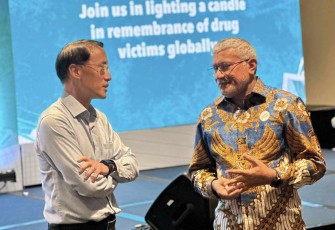 Kepala BNN RI Marthinus Hukom